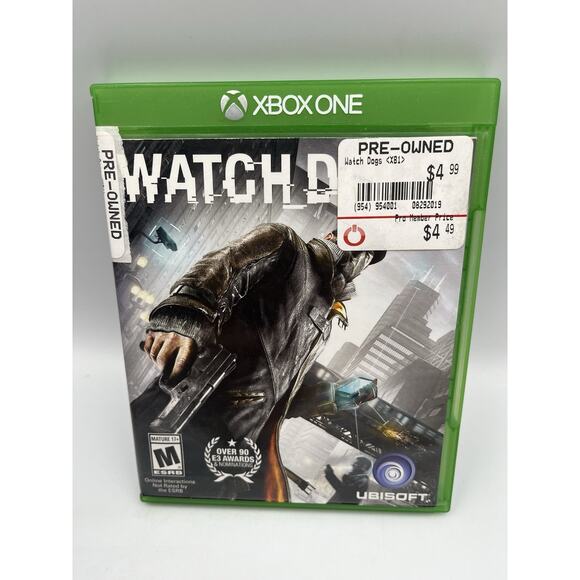 Watch Dogs (Microsoft Xbox One, 2014) Cib Complete - Picture 1 of 7